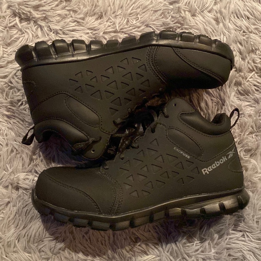 Nwot Men’s Reebok Composite Toe Work Shoes - image 1